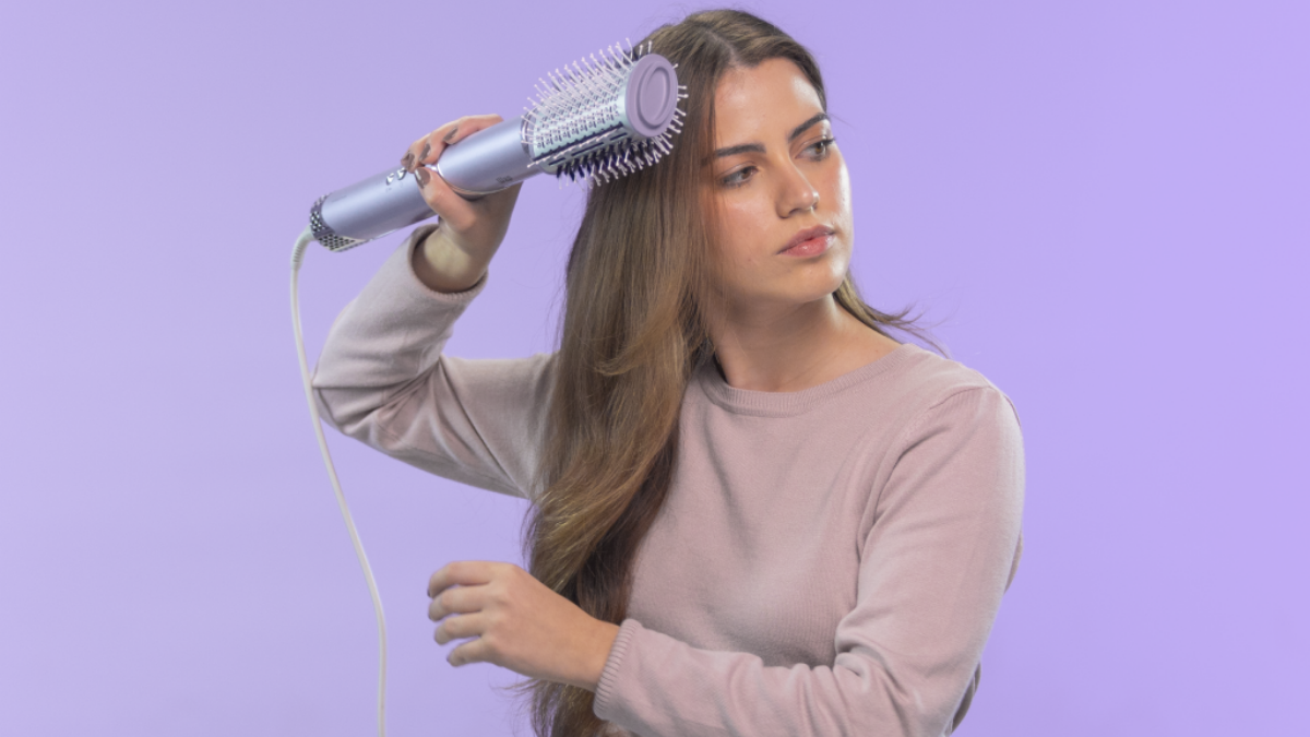 prepara o cabelo para ferramentas térmicas