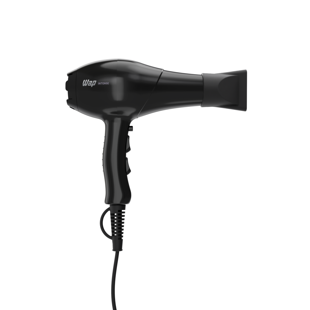 Secador de cabelo Wap Intense na cor preta